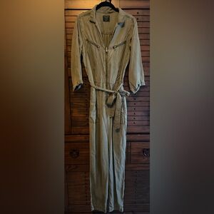 Abercrombie & Fitch Belted Utility Jumpsuit